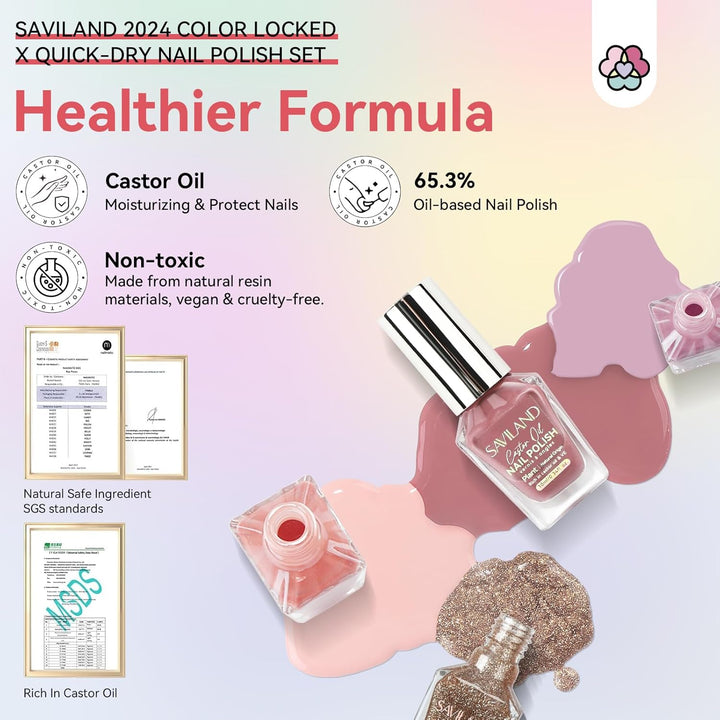 healthy formula sheer color nail polish