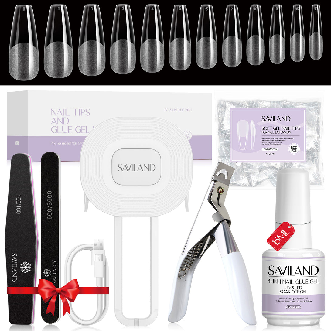 saviland nail glue gel kit