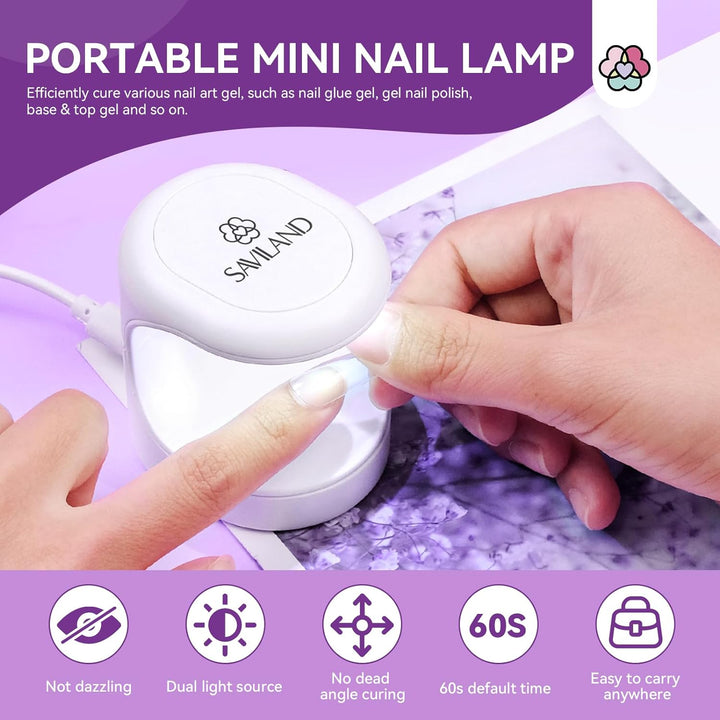 portable mini nail lamp