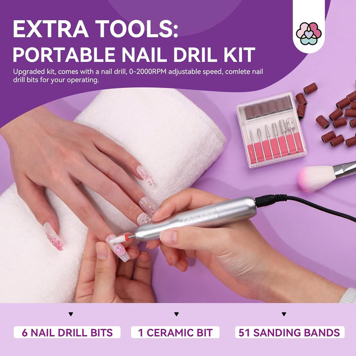 portable nail drill kit