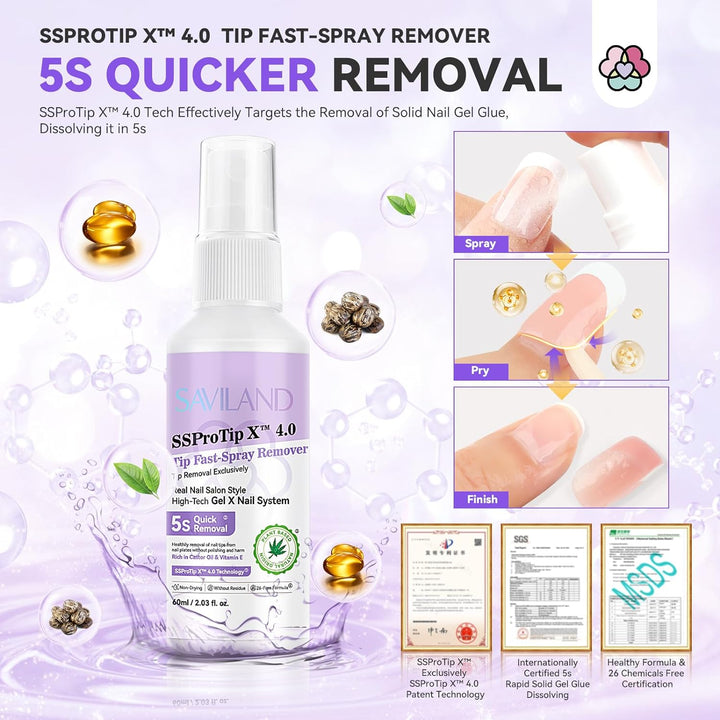 safe nail glue remover