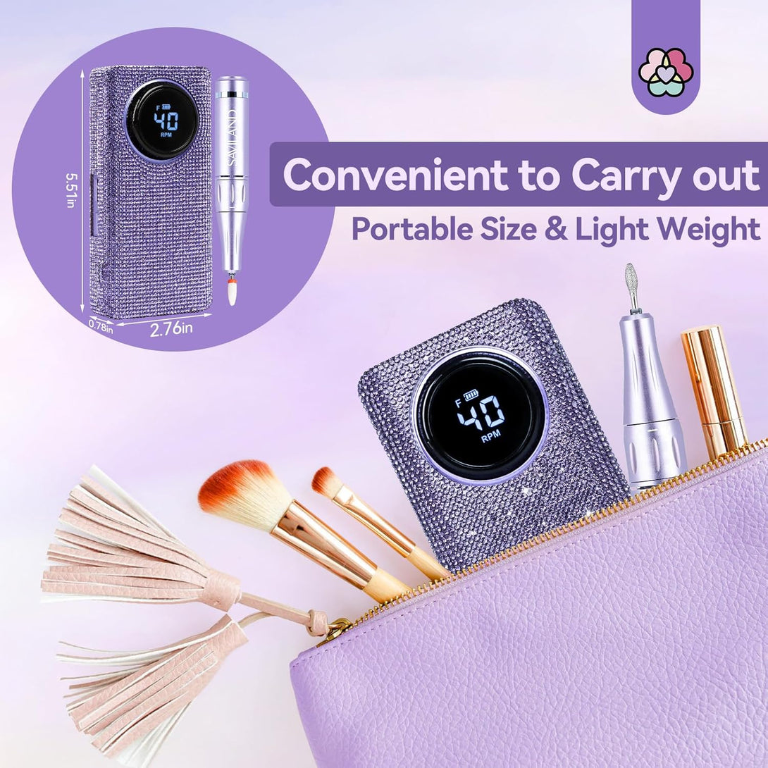 portable nail drill machine