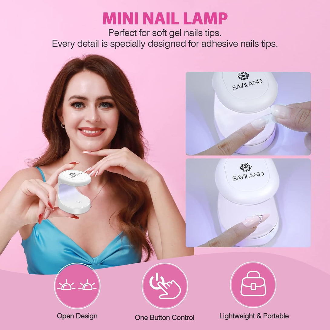 mini nail lamp by Saviland