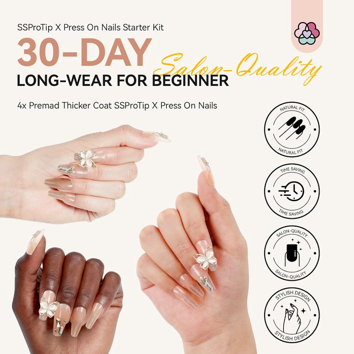 best press on nails for wedding for beginner