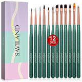 [US ONLY]12pcs Nail Art Brush Set