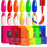 [US ONLY]6 Colors - French Gel Nail Polish for Nail Art