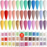 [US ONLY]36 Colors Acrylic Nail Powder Set