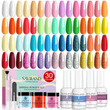 [US ONLY]30 Colors Dipping Powder Nail Kit