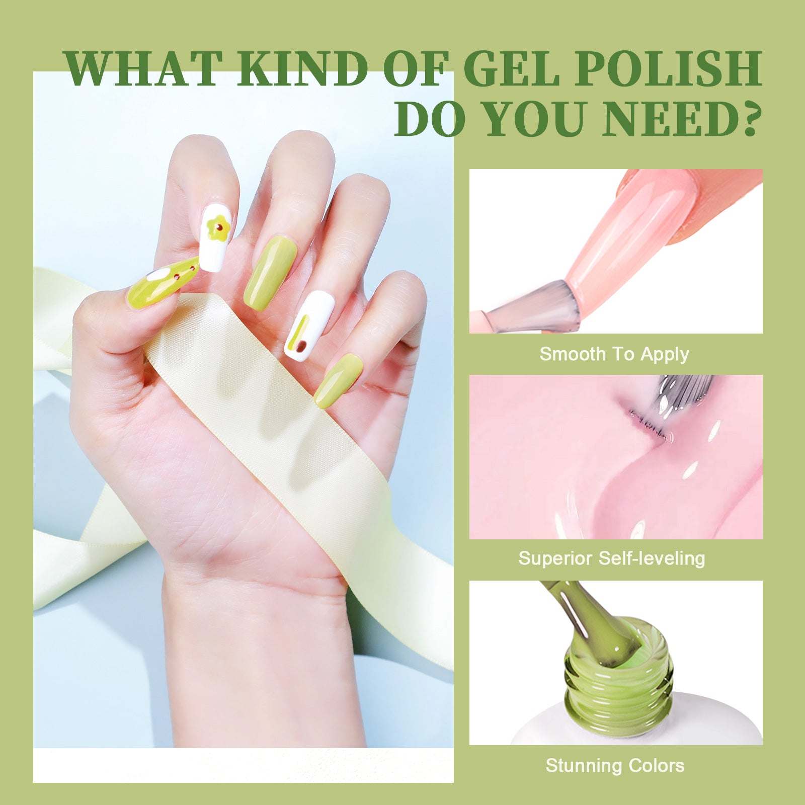 [US ONLY]36PCS Bright Gel Polish Nail Kit With Base & Glossy/Matte Top And Gel Liner Nail Brush
