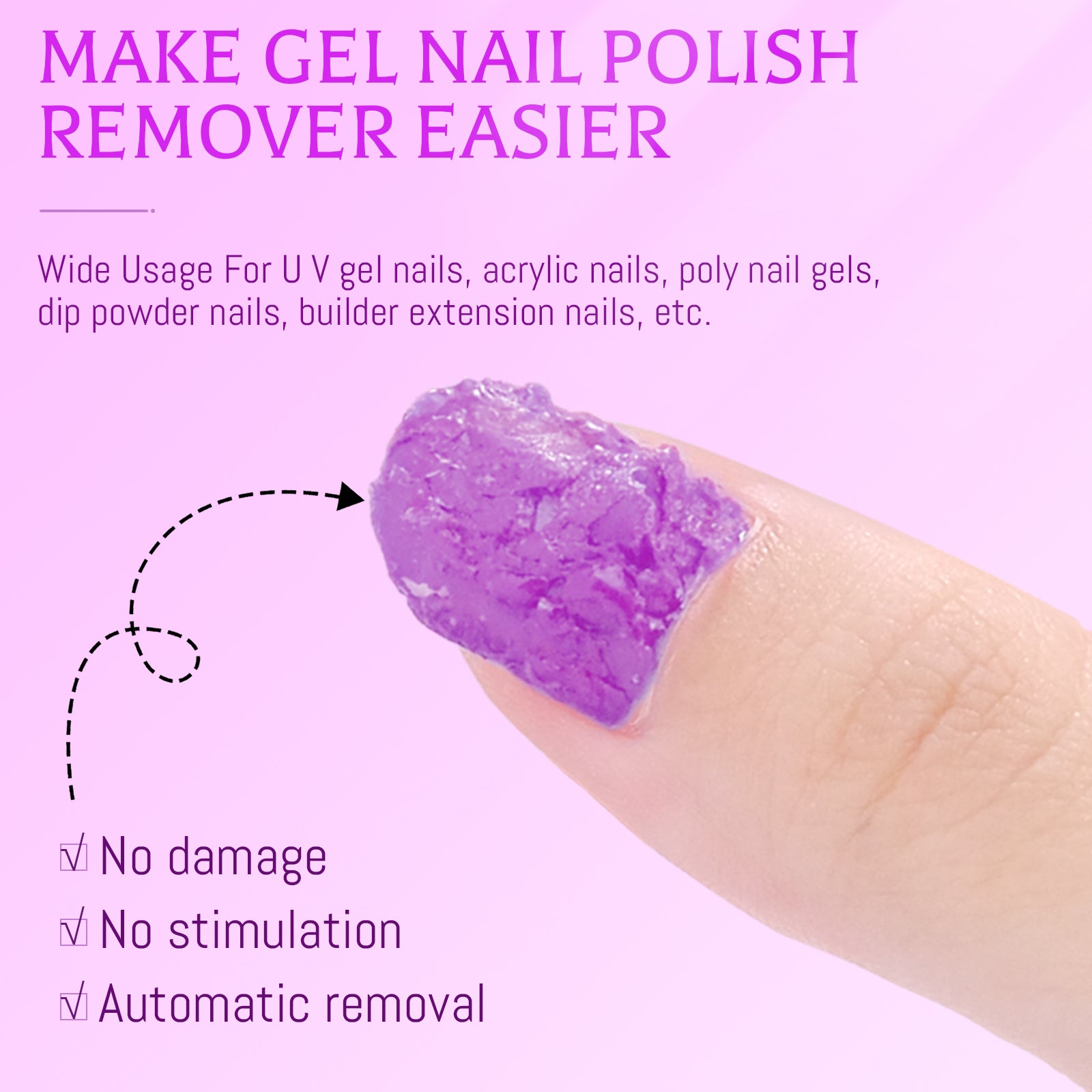 [US ONLY]Gel Nail Polish Remover Kit