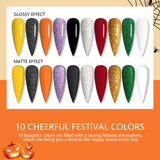 [US ONLY]10 Colors Colors Acrylic Nail Powder Set