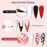 [US ONLY]Gel Polish Nail Art Gel Liner Starter Set