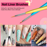 [US ONLY]12pcs Nail Art Brush Set