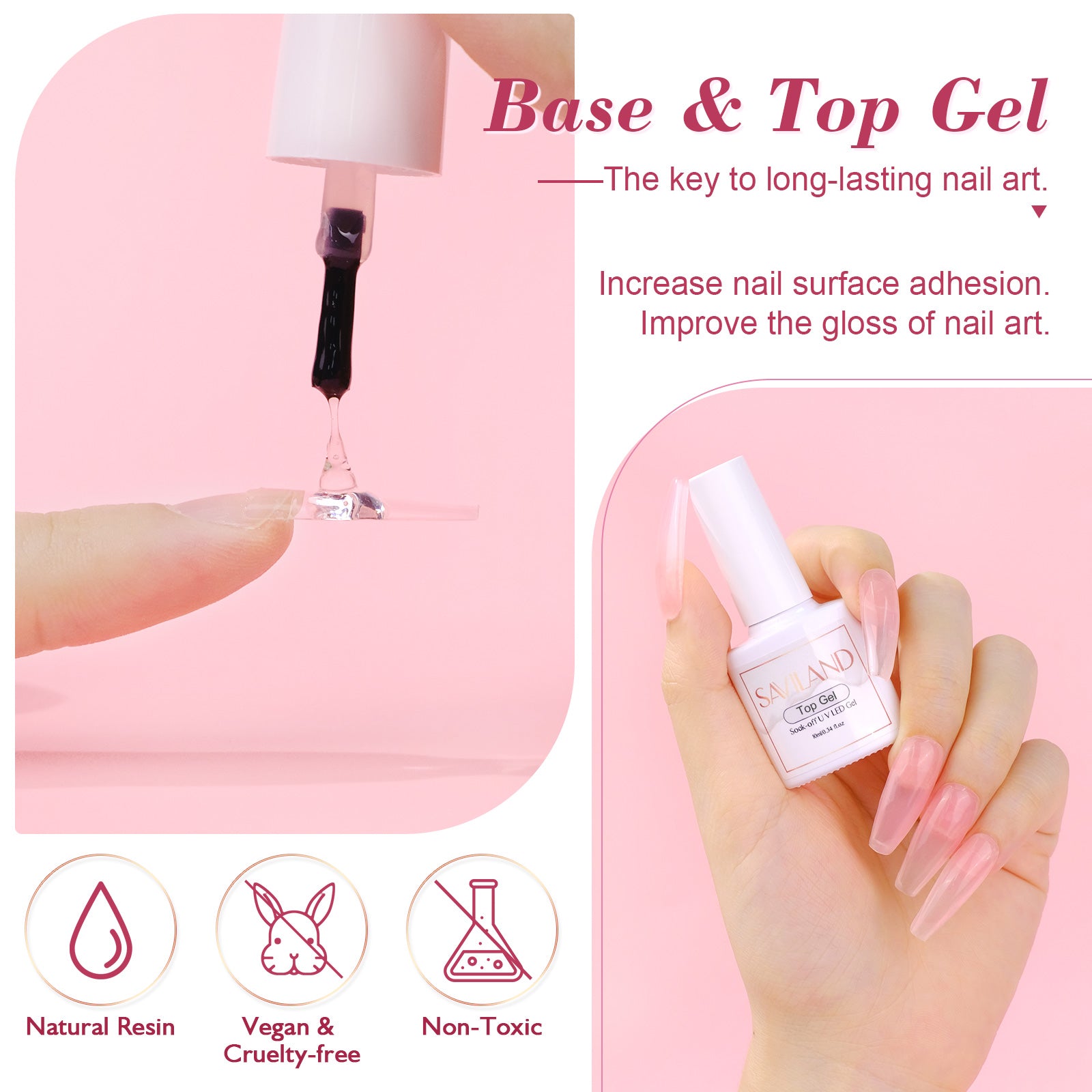 3pcs Acrylic Nail Kit with 3pcs Gel Nail Polish Kit For Beginners With Everything