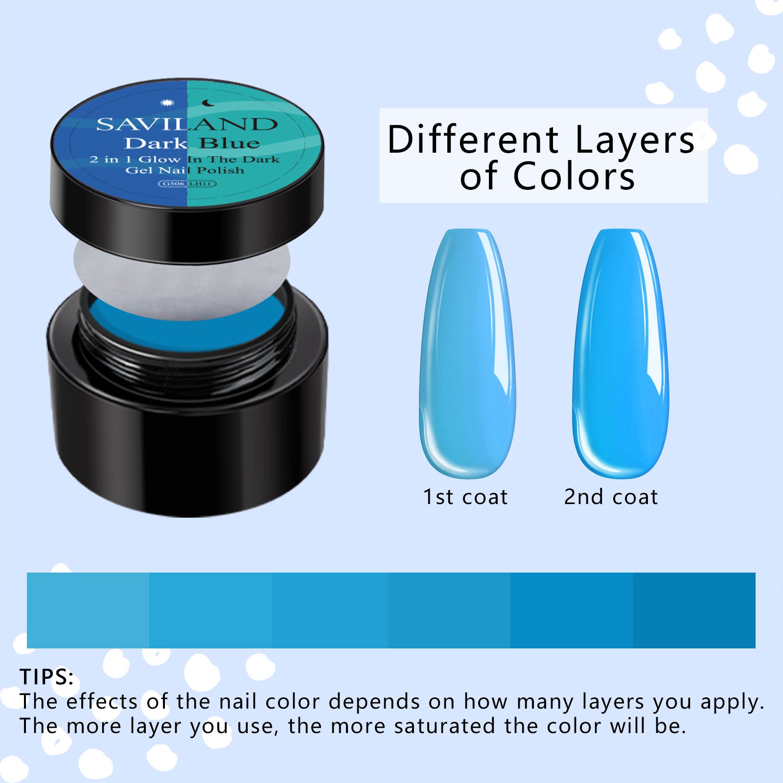 [US ONLY]2-In-1 Glows in The Dark Gel Nail Polish | Paint Set 12 Colors