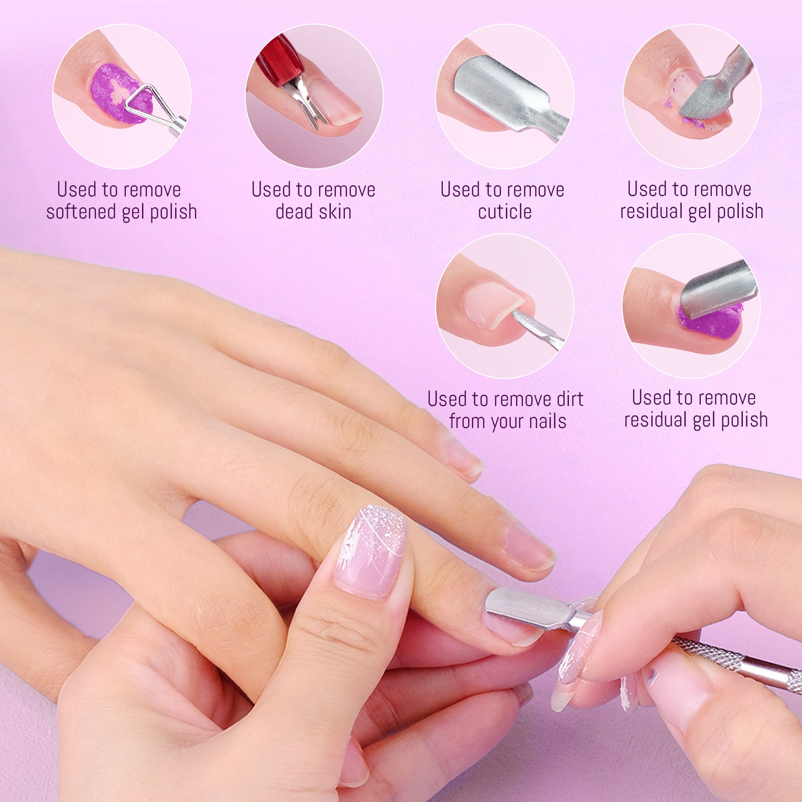 [US ONLY]Gel Nail Polish Remover Kit