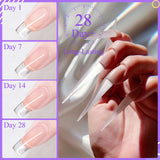 [US ONLY]3.5oz/100g Large Capacity Clear Builder Nail Gel Kit