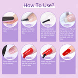 [US ONLY]Nail Tips and Solid Nail Glue Gel kit