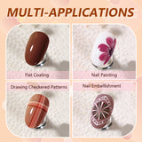 [US ONLY]Solid Cream Gel Nail Polish Kit - 16 Colors