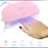 [US ONLY]6 Colors Glitter Poly Nail Gel Kit