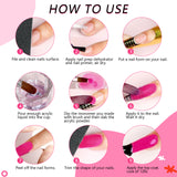 [US ONLY]10 Colors Acrylic Powder Set
