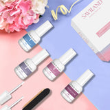 [US ONLY]Dipping Powder Liquid Set - Activator Base Top Coat and Brush Saver