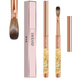 Size 14 Gold Kolinsky Acrylic Nail Brush