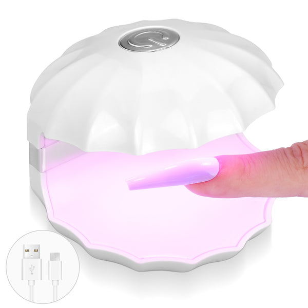 Mini U V LED Light for Nails - Shell Shape