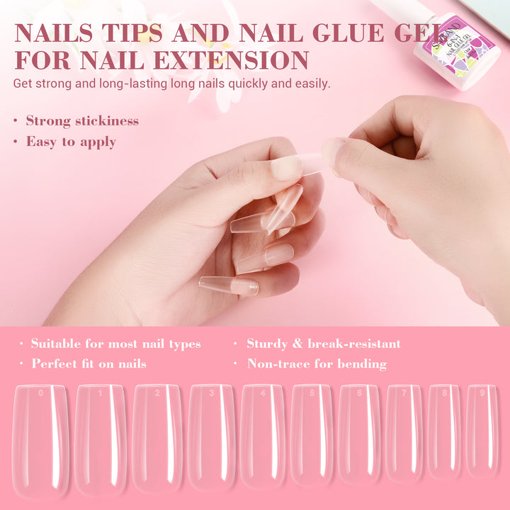 Saviland acrylic nails tips