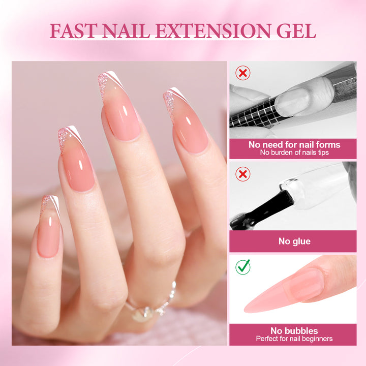fast nail extension polygel starter kit